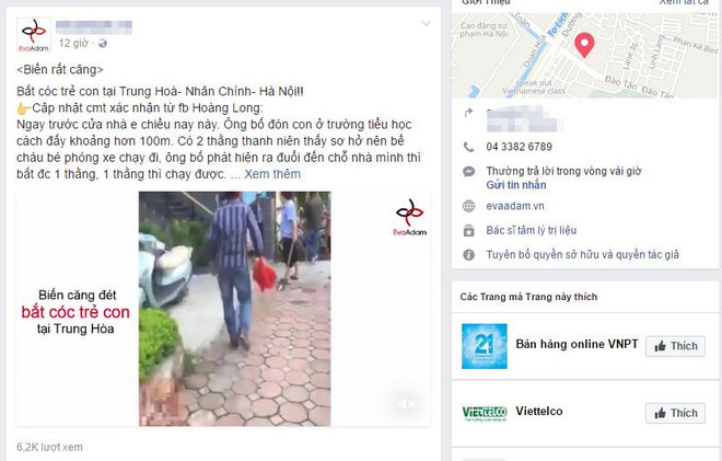 Thực hư tin người đàn ông bị đánh vì nghi bắt cóc trẻ em ở Hà Nội ảnh 1