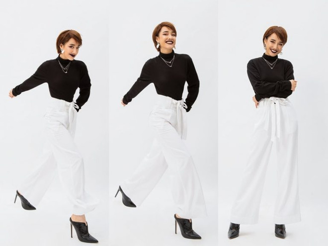 Nhã Phương gây bất ngờ với gu thời trang menswear mạnh mẽ, sắc sảo ảnh 5