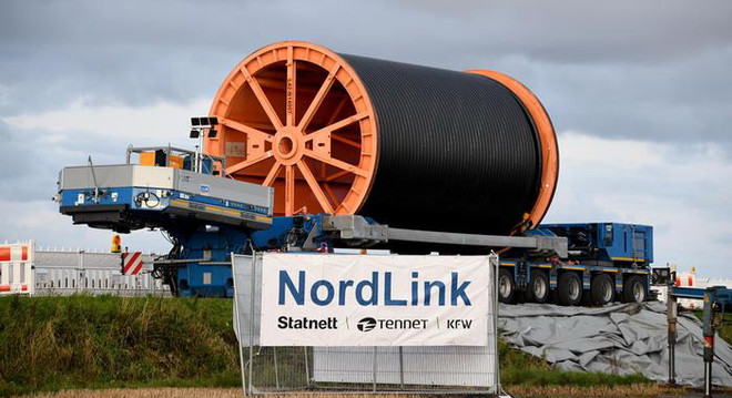 Đức và Na Uy khánh thành dự án cáp ngầm trao đổi điện dưới biển ảnh 1