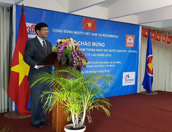 Cộng đồng người Việt Nam tại Mozambique kỷ niệm ngày 30/4 và 1/5 ảnh 1