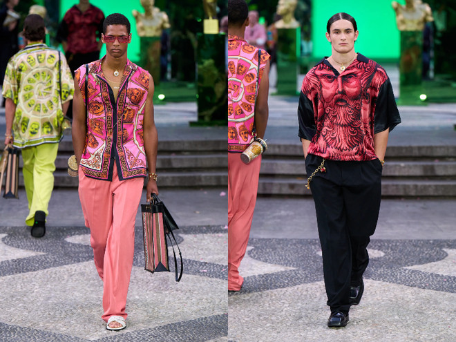 Sự giao thoa giữa pop art hiện đại và chủ nghĩa cổ điển của Versace ảnh 10