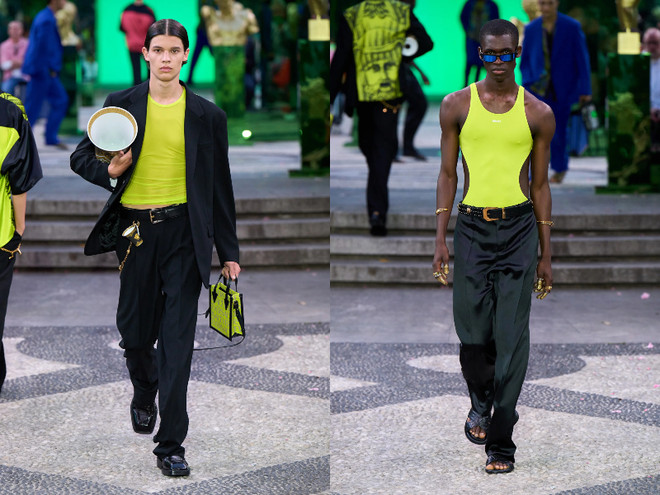 Sự giao thoa giữa pop art hiện đại và chủ nghĩa cổ điển của Versace ảnh 12