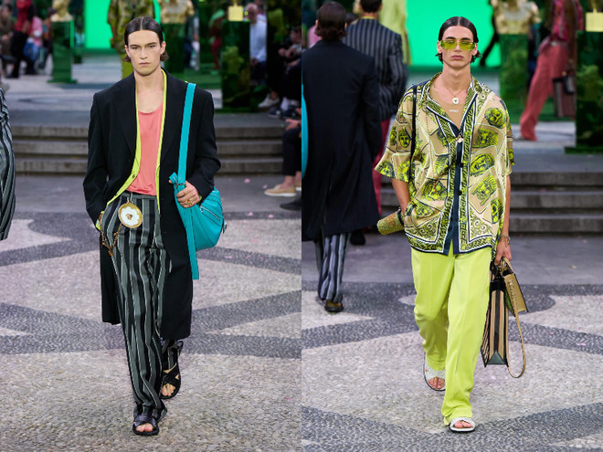 Sự giao thoa giữa pop art hiện đại và chủ nghĩa cổ điển của Versace ảnh 9