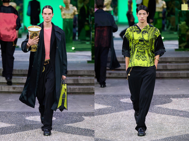 Sự giao thoa giữa pop art hiện đại và chủ nghĩa cổ điển của Versace ảnh 11