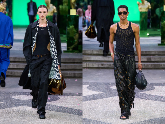 Sự giao thoa giữa pop art hiện đại và chủ nghĩa cổ điển của Versace ảnh 16