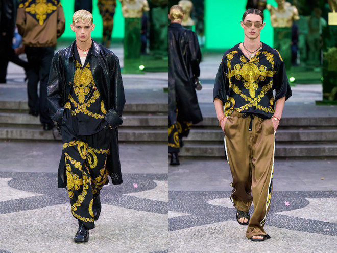 Sự giao thoa giữa pop art hiện đại và chủ nghĩa cổ điển của Versace ảnh 20