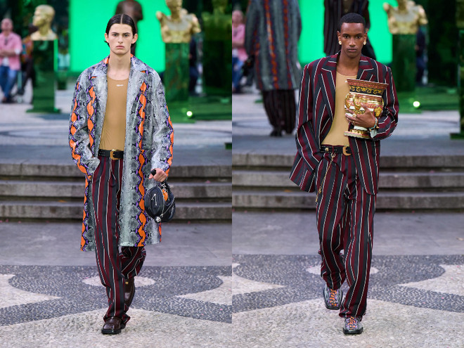 Sự giao thoa giữa pop art hiện đại và chủ nghĩa cổ điển của Versace ảnh 2