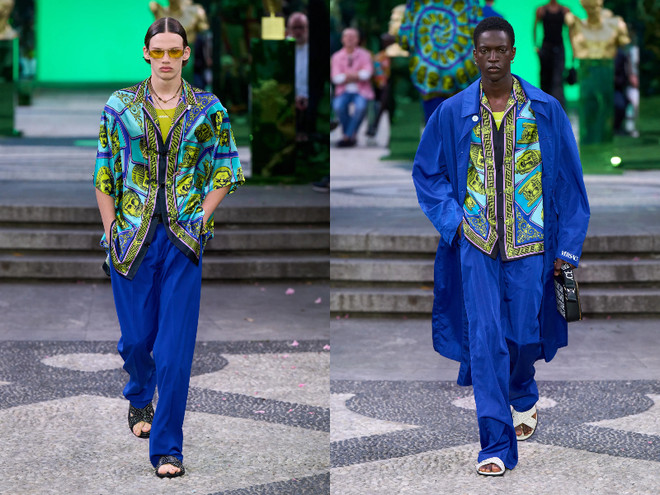 Sự giao thoa giữa pop art hiện đại và chủ nghĩa cổ điển của Versace ảnh 14