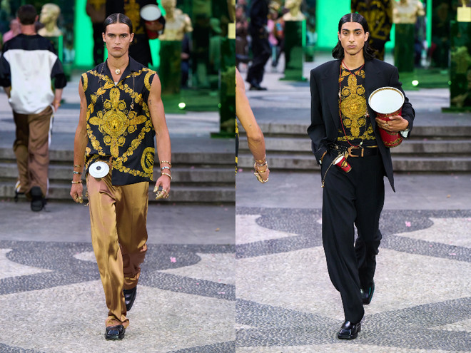 Sự giao thoa giữa pop art hiện đại và chủ nghĩa cổ điển của Versace ảnh 21