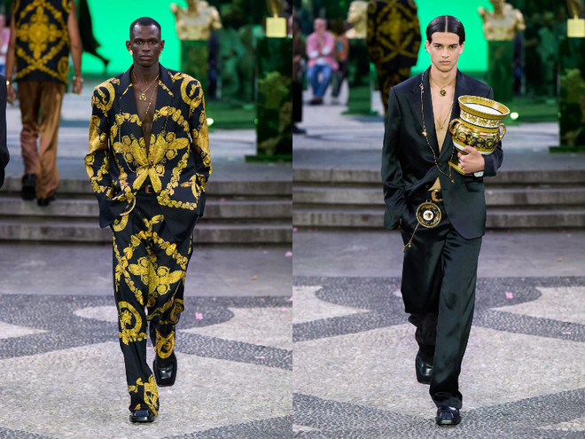 Sự giao thoa giữa pop art hiện đại và chủ nghĩa cổ điển của Versace ảnh 22
