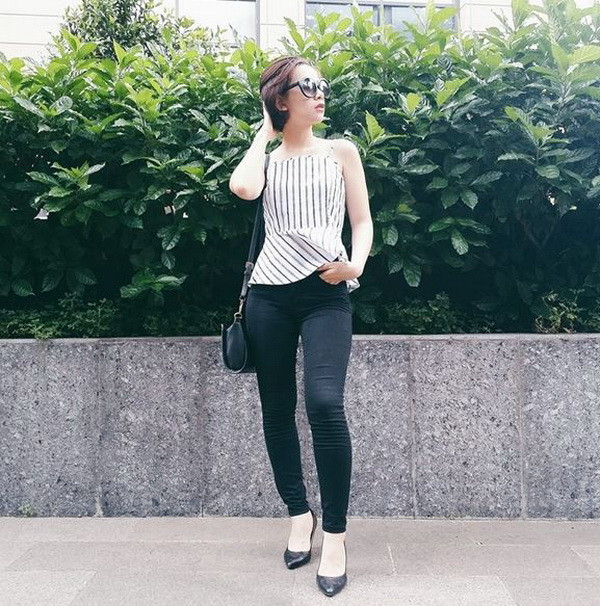 Street style ''giải nhiệt' mùa nóng của tín đồ thời trang Việt ảnh 4