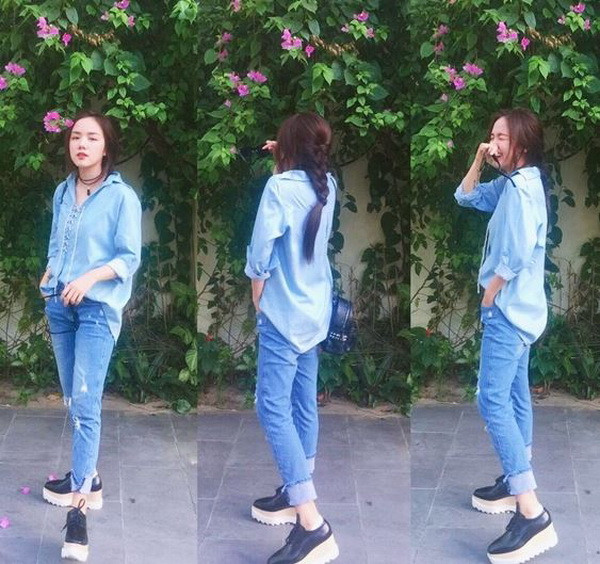 Street style ''giải nhiệt' mùa nóng của tín đồ thời trang Việt ảnh 9