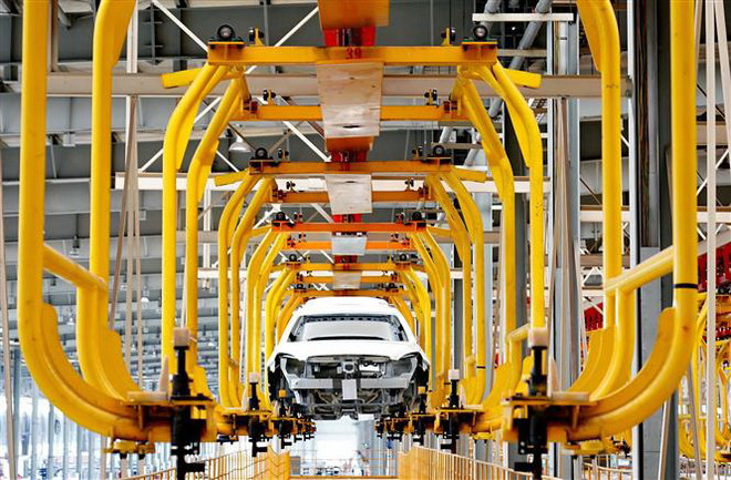 Một nhà máy ở tỉnh Hà Bắc, Trung Quốc năm 2019. (Ảnh: THX/TTXVN) Thế khó của doanh nghiệp Trung Quốc trong cơn cuồng phong corona ảnh 2
