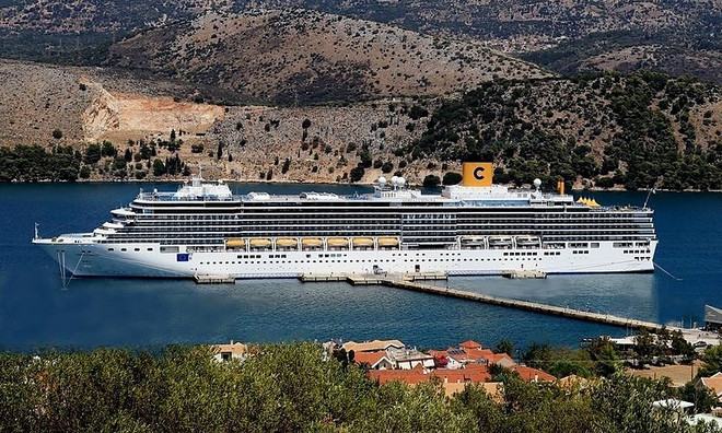 Du thuyền Costa Luminosa. (Nguồn: ship-technology.com) 36 ca nhiễm SAR-CoV-2 trên du thuyền Italy từng cập cảng nước Pháp ảnh 1