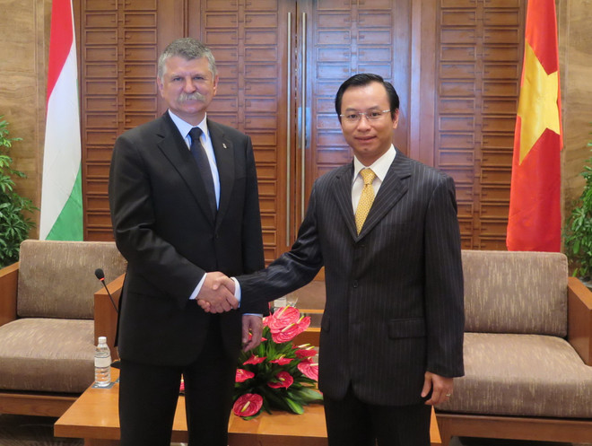 Đoàn đại biểu cấp cao Quốc hội Hungary thăm thành phố Đà Nẵng ảnh 1