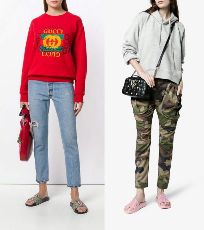 Cùng với “giày ông già”, dép lê tiền triệu cũng gây bão không kém ảnh 2