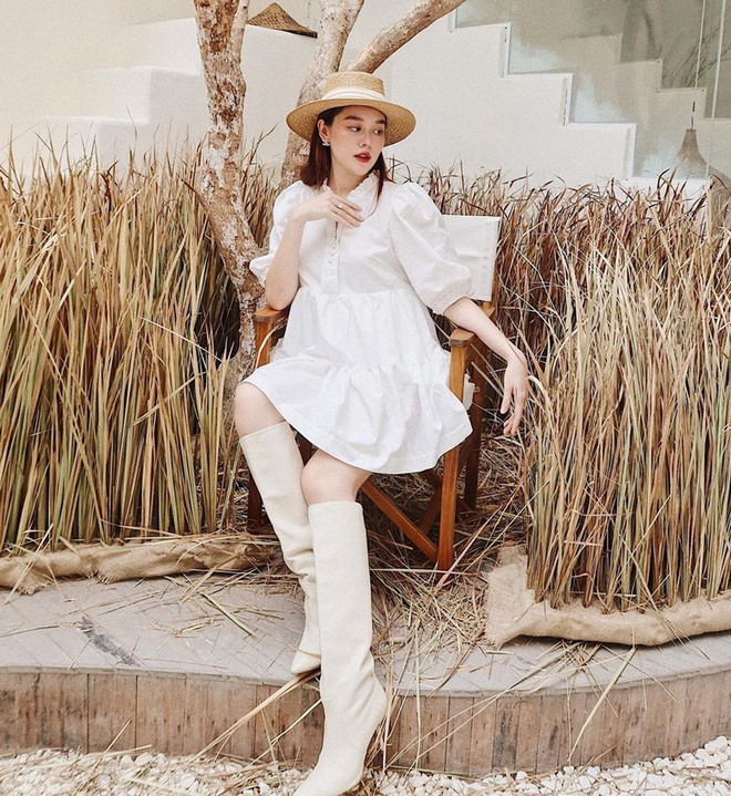 "Say nắng" trước loạt đồ trắng toàn tập của dàn mỹ nhân Việt ảnh 4