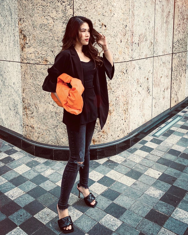 Sắc hồng thống trị phong cách street style tuần qua của dàn sao Việt ảnh 12