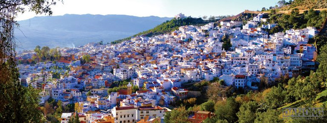 Toàn cảnh Chefchaouen - thành phố xanh nổi tiếng của Maroc. Vẻ đẹp mê hồn len lỏi qua từng ngõ ngách ở đất nước Maroc ảnh 1