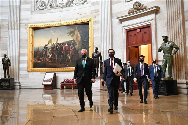 Đại dịch COVID-19 đang "làm khó" bộ máy chính quyền Mỹ ảnh 1