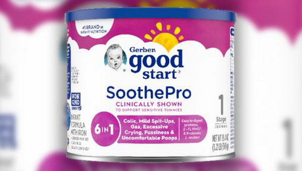 Mỹ thu hồi một số loại sữa công thức Gerber dành cho trẻ sơ sinh ảnh 1