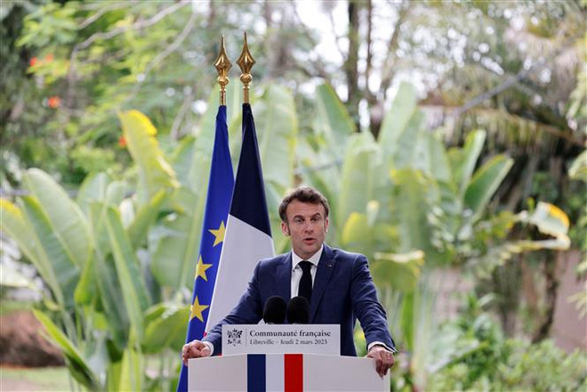 Tổng thống Pháp Emmanuel Macron sẽ phát biểu trước toàn dân ảnh 1