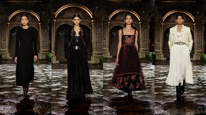 Dior Cruise 2024 tôn vinh di sản để đời của họa sỹ lỗi lạc Frida Kahlo ảnh 5