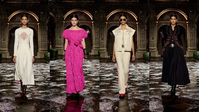 Dior Cruise 2024 tôn vinh di sản để đời của họa sỹ lỗi lạc Frida Kahlo ảnh 6