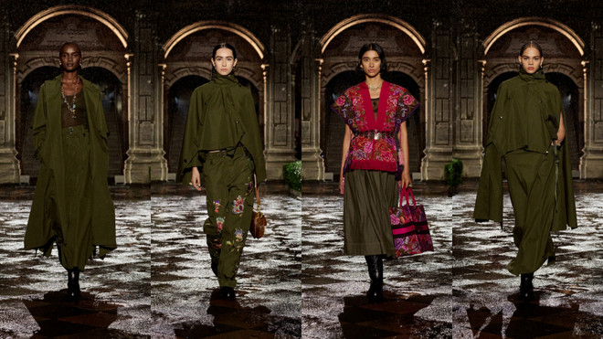 Dior Cruise 2024 tôn vinh di sản để đời của họa sỹ lỗi lạc Frida Kahlo ảnh 19