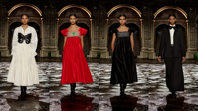 Dior Cruise 2024 tôn vinh di sản để đời của họa sỹ lỗi lạc Frida Kahlo ảnh 13