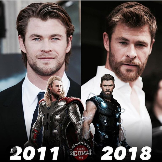 Các ''siêu anh hùng'' của Marvel thay đổi như thế nào sau 10 năm? ảnh 5