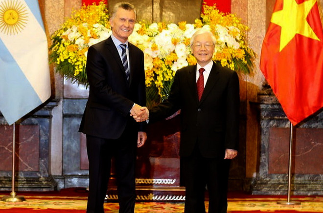 Toàn văn thông cáo chung giữa hai nước Việt Nam và Argentina ảnh 1