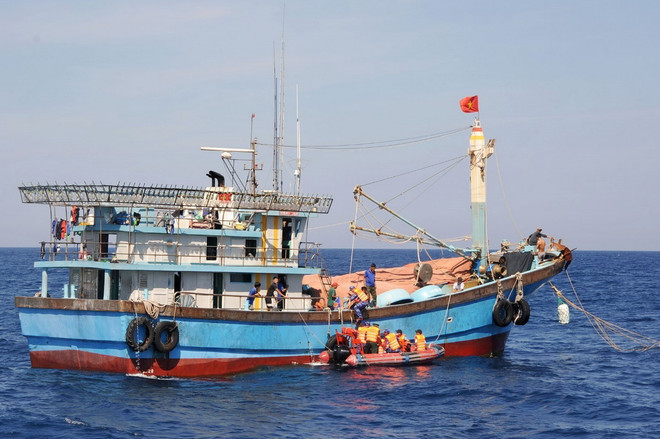 ttxvn-the vang IUU2.jpg