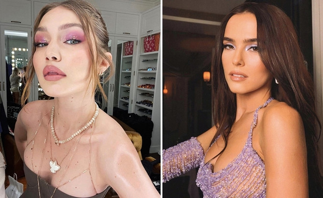 Thử ngay xu hướng trang điểm mắt lấp lánh tựa thiên hà dịp Giáng sinh ảnh 5