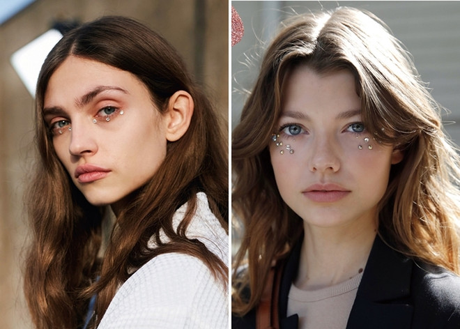 Thử ngay xu hướng trang điểm mắt lấp lánh tựa thiên hà dịp Giáng sinh ảnh 1