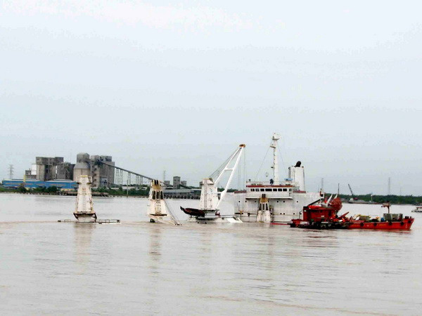 Hải Phòng: Chìm tàu hàng 3.000 tấn, 6 thuyền viên mất tích ảnh 1