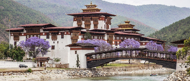 Pháo đài Punakha Dzong. Nương theo dấu chân Phật ghé thăm Nepal, Ấn Độ, Bhutan, Tây Tạng ảnh 12