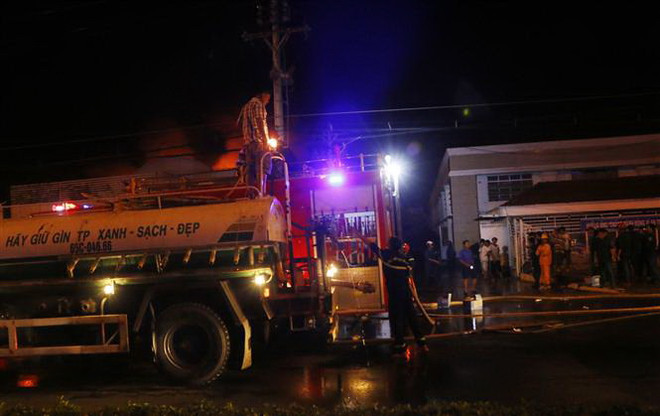 Cần Thơ: Khống chế được đám cháy tại khu công nghiệp Trà Nóc ảnh 1