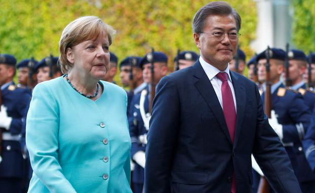 Hàn Quốc và Đức cam kết hợp tác trong vấn đề Triều Tiên ảnh 1