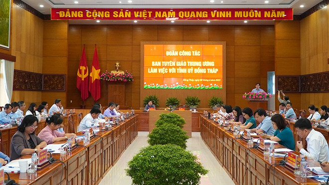 Đồng Tháp: Nhiều mô hình, cách làm hiệu quả trong học tập Bác Hồ ảnh 1