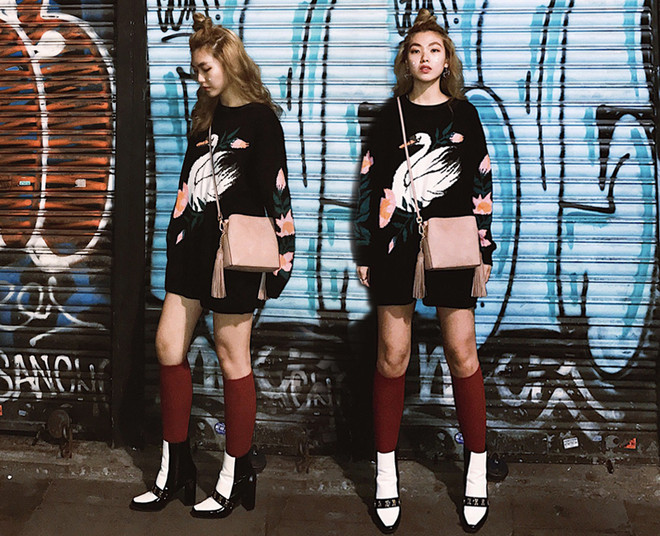 Fashionista Việt mix đồ ''chất lừ'' dự tuần lễ thời trang Paris ảnh 3