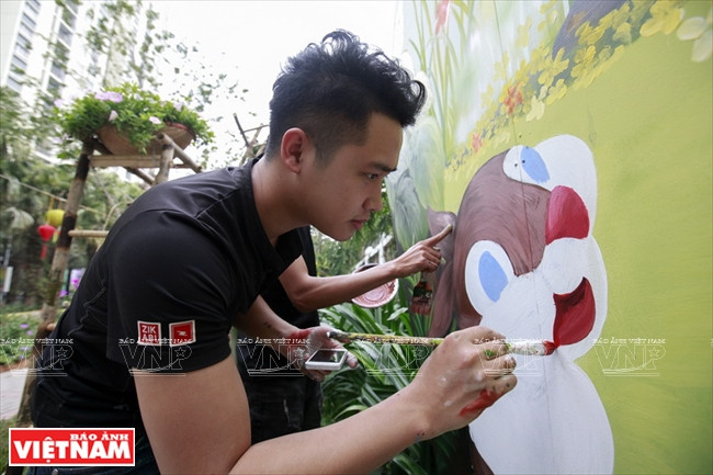 Thổi hồn vào những bức tường vô tri bằng nghệ thuật graffiti ảnh 5