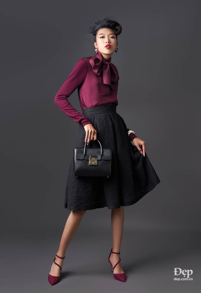 Hóa thân thành quý cô thị thành cổ điển trong ngày thu sang ảnh 1
