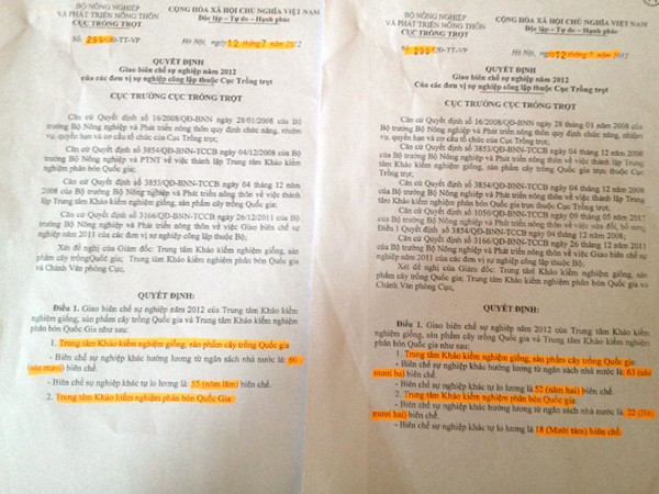 12 tháng có tới 64 văn bản trùng số: Lỗ hổng hành chính lớn? ảnh 2