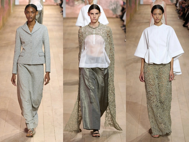 BST Dior Thu Đông 2023: Vẻ đẹp mong manh của nữ thần thời hiện đại ảnh 17