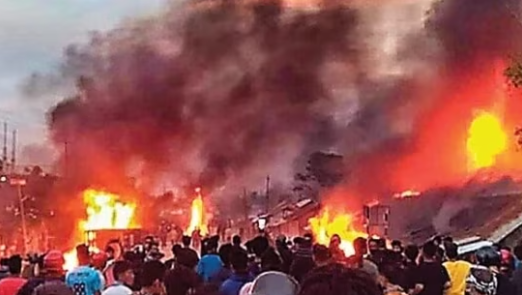 Nga: Nhiều nhà dân gần vùng thủ đô cháy không rõ nguyên nhân ảnh 1