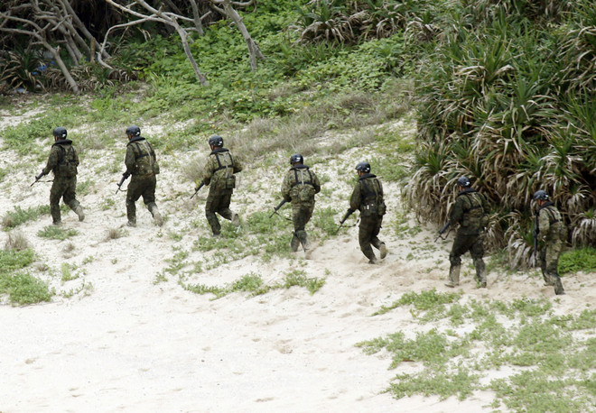 Nhật Bản triển khai lực lượng phòng vệ mặt đất đến đảo Nansei ảnh 1