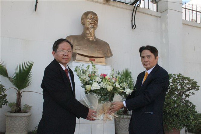 Kỷ niệm ngày sinh Chủ tịch Hồ Chi Minh tại Algeria và Venezuela ảnh 1