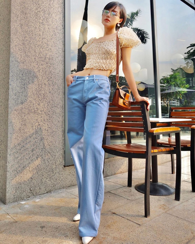 Street style xanh mướt, ngập nắng mùa Hè của dàn sao Việt ảnh 7