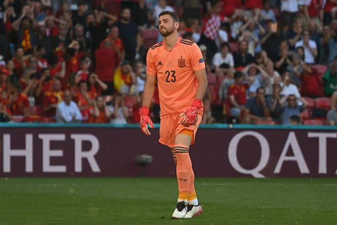 Thủ môn Tây Ban Nha trải lòng về lỗi mắc phải trong trận gặp Croatia ảnh 1